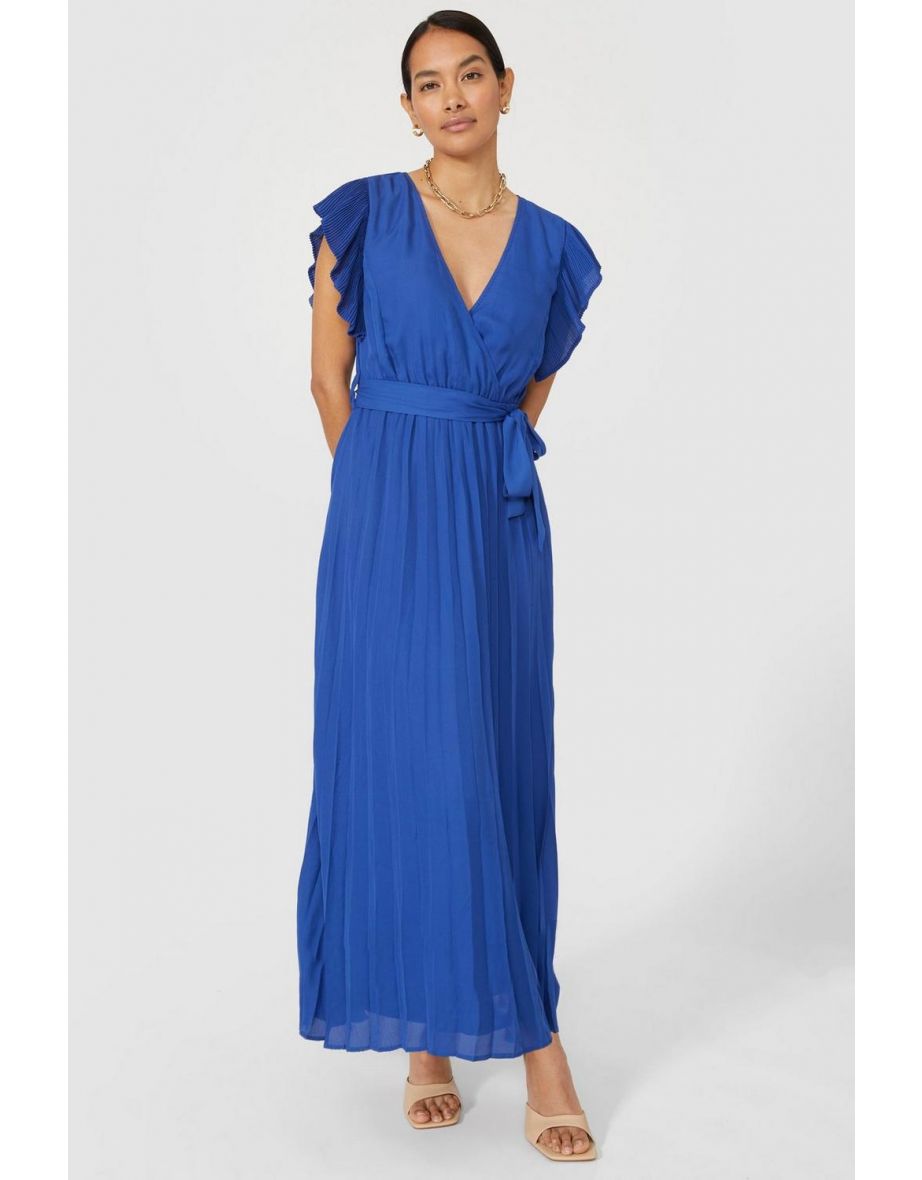 Debenhams pleated dress best sale