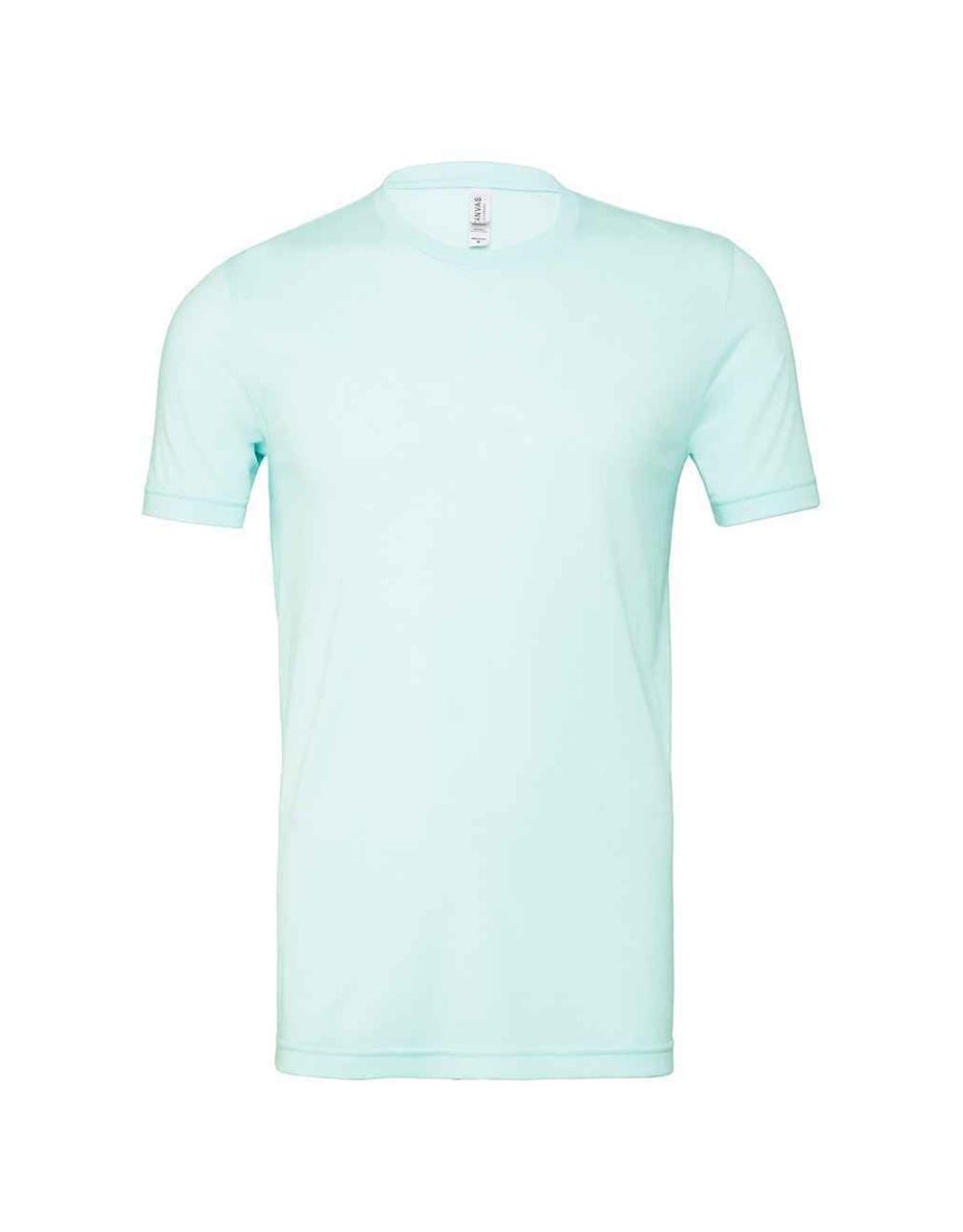 Bella + Canvas Adults Unisex Tri-Blend T-Shirt - Ice Blue