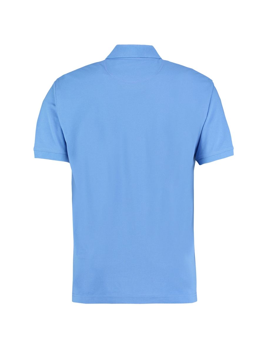 Kustom Kit Mens Klassic Superwash Short Sleeve Polo Shirt - Mid Blue - 1