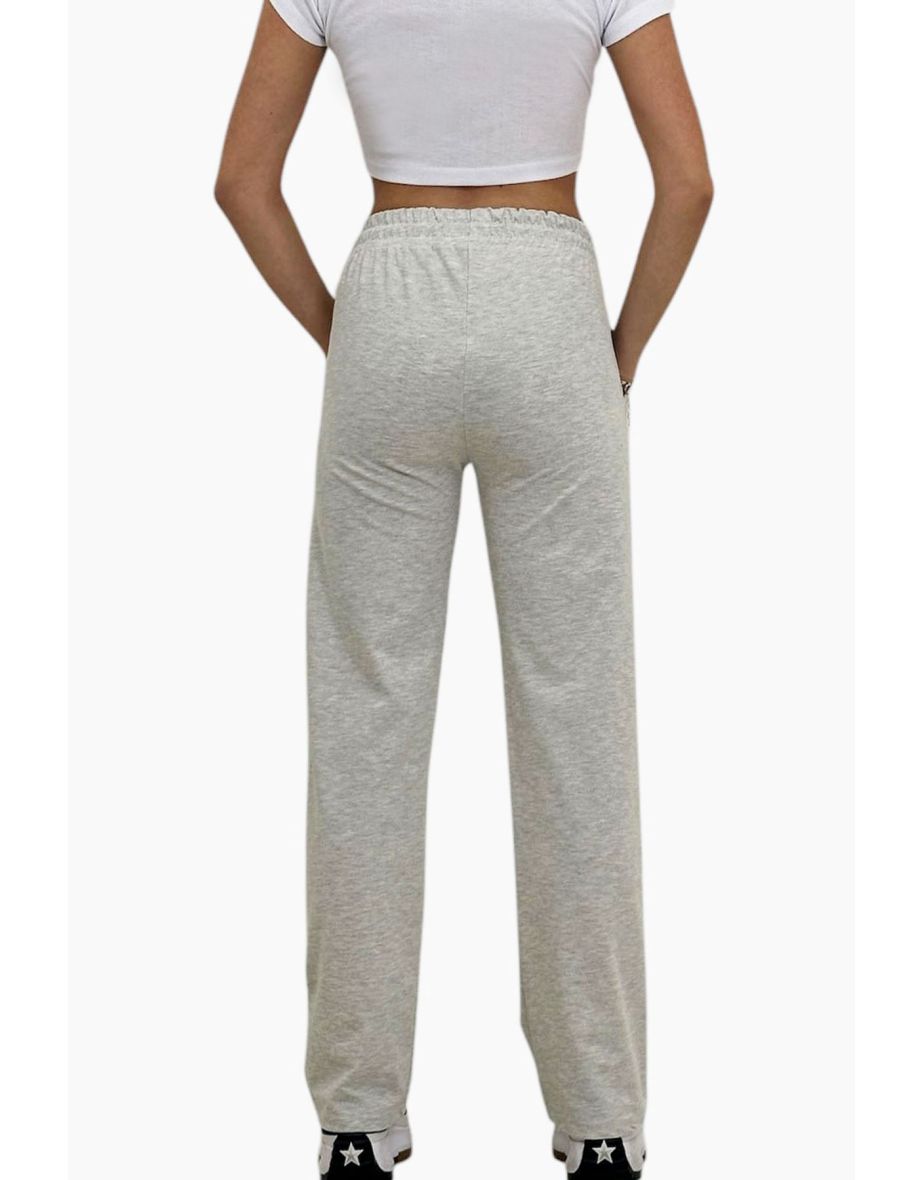 Women's Carmelange High Waist Front Grass Wide Leg Double Pocket Jogger - 3