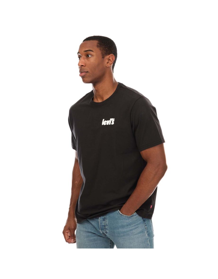 Levis t shirt mens black best sale