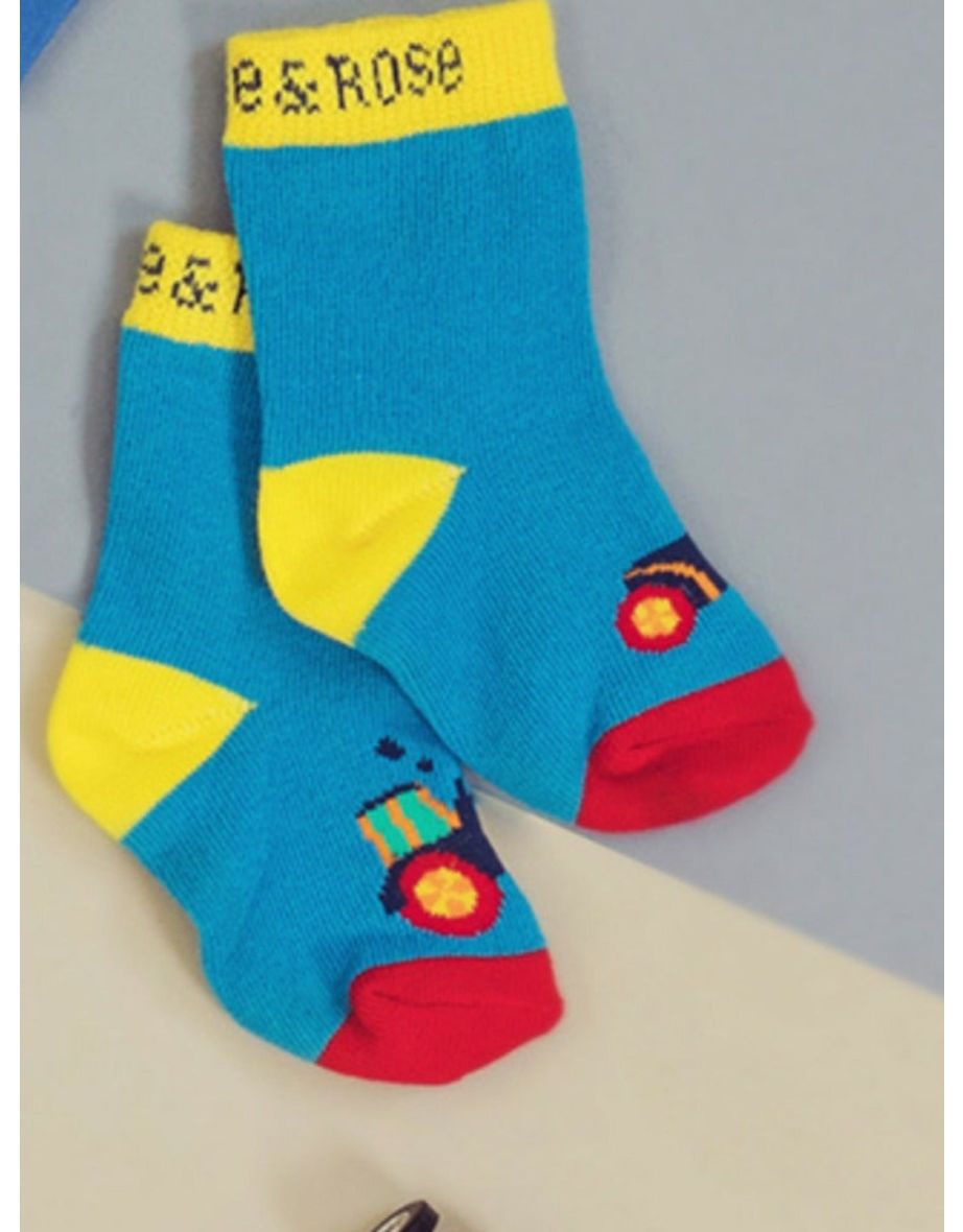 Farmyard Tractor Socks