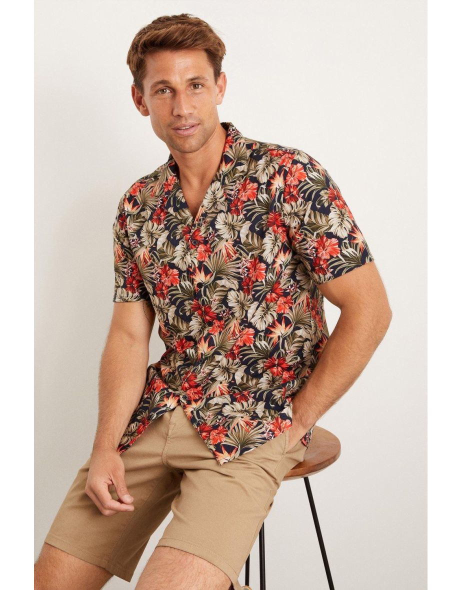 burton hawaiian shirt