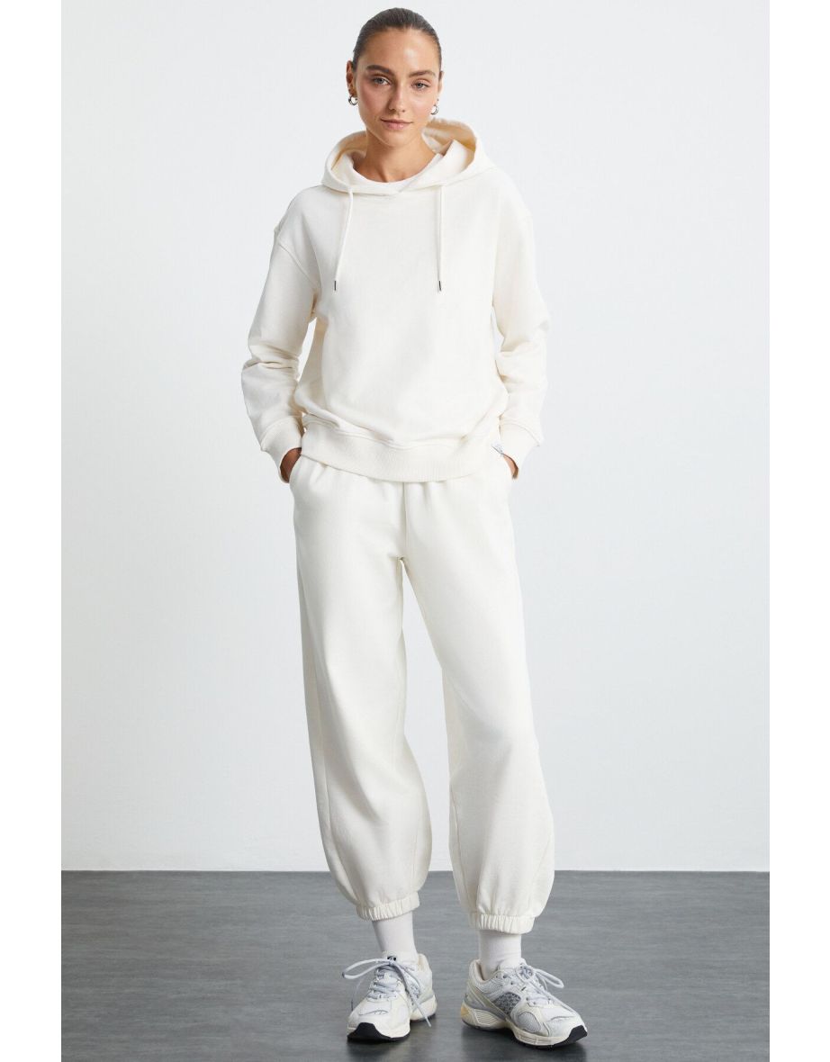 SHERI Women's Ecru Sweatpants