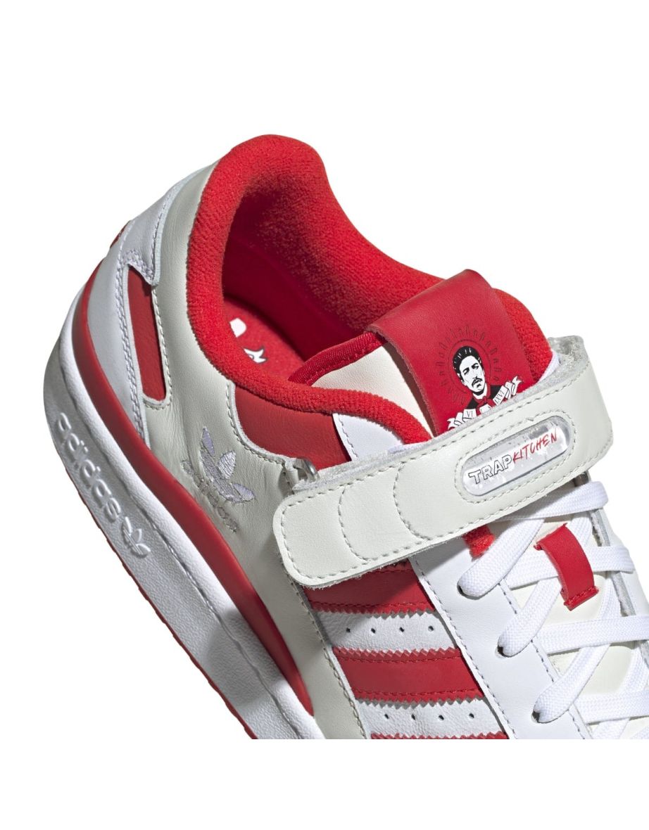 Men's adidas Originals Forum 84 Low Trap Kitchen Trainers in White - 5