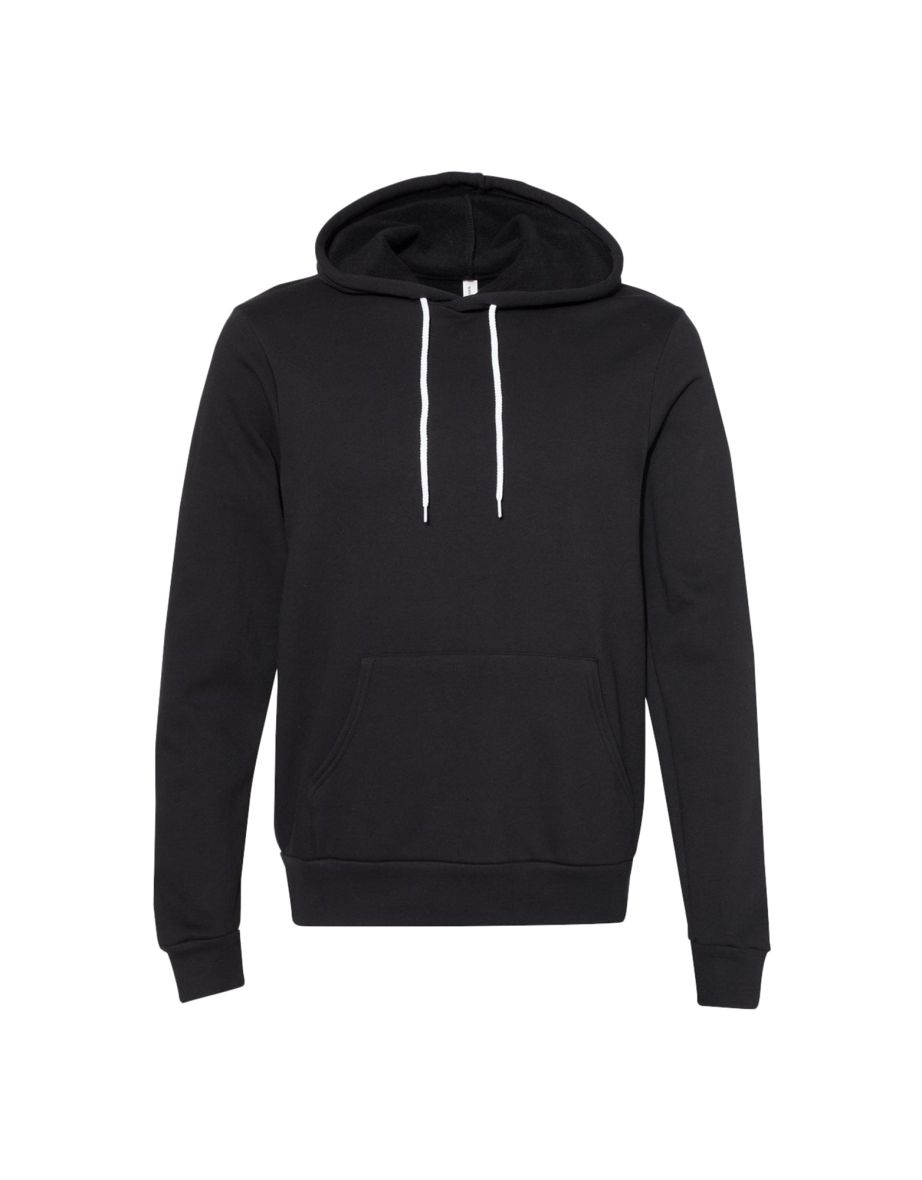 Canvas Unisex Pullover Hooded Sweatshirt / Hoodie - DTG Black