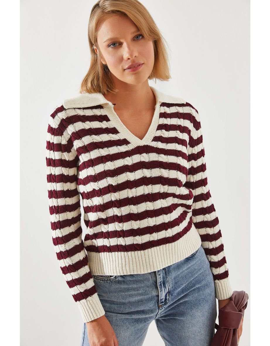 Hair Polo Neck Sweater