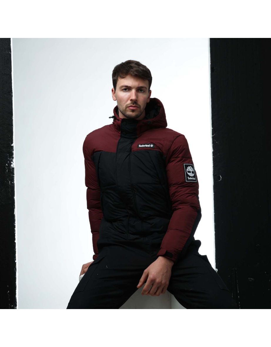 Men's Timberland Outdoor Archive Puffer Jacket in Black - 3