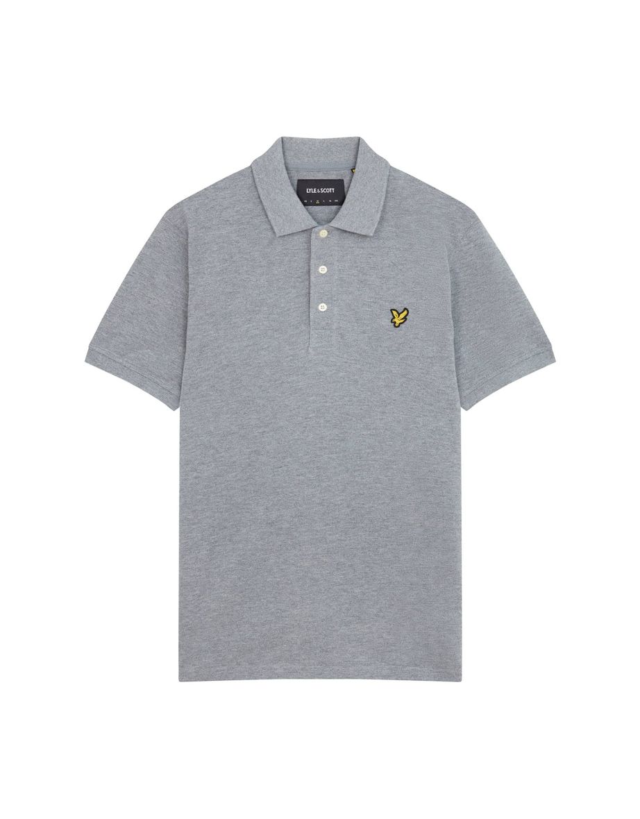 Men's Lyle And Scott Polo Shirt in Grey - 4