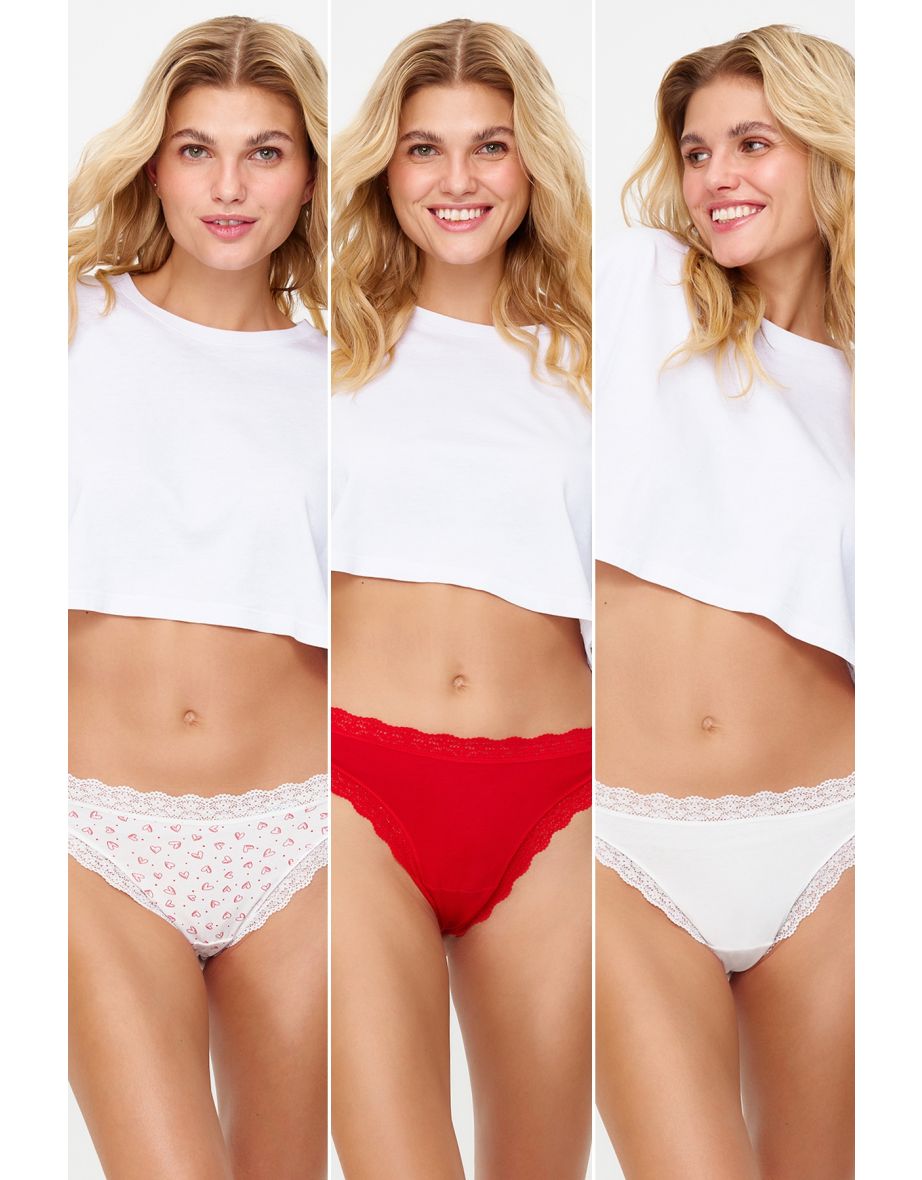 Multi Color Printed Single Jersey Underwear Briefs