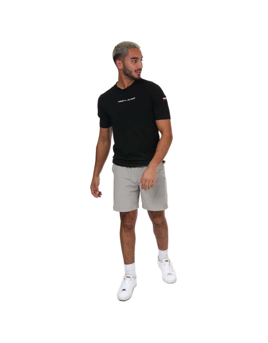 Men's Tommy Hilfiger Essential Training Shorts in Grey - 5