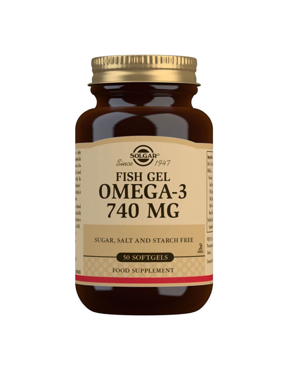 Solgar Fish Gel Omega-3 740mg