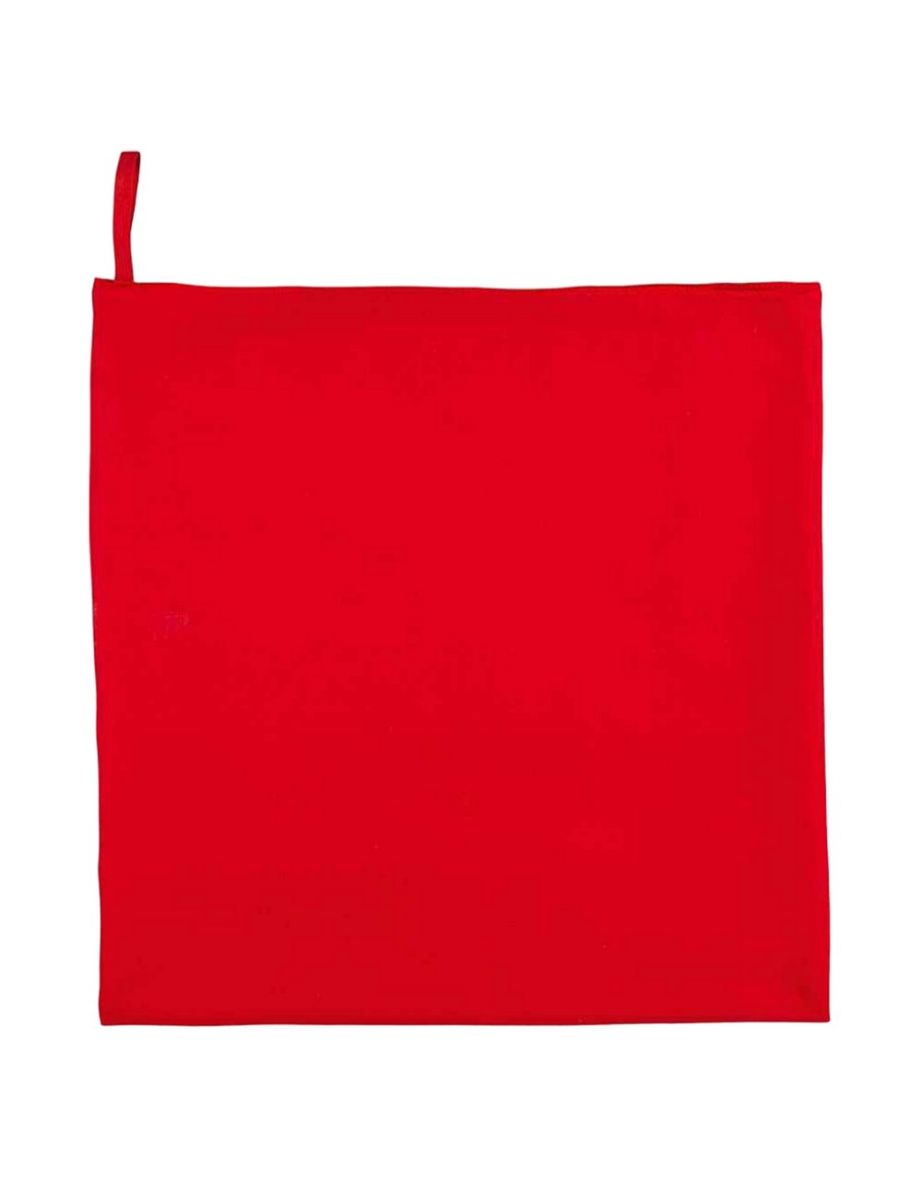 SOLS Atoll 50 Microfibre Hand Towel - Red