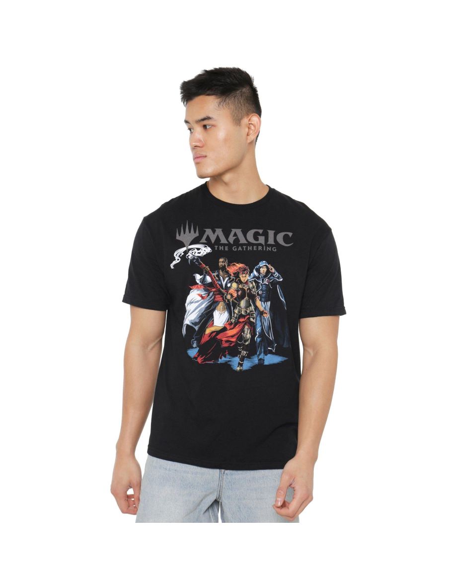 Magic The Gathering Mens Supergroup T-Shirt - Black - 2