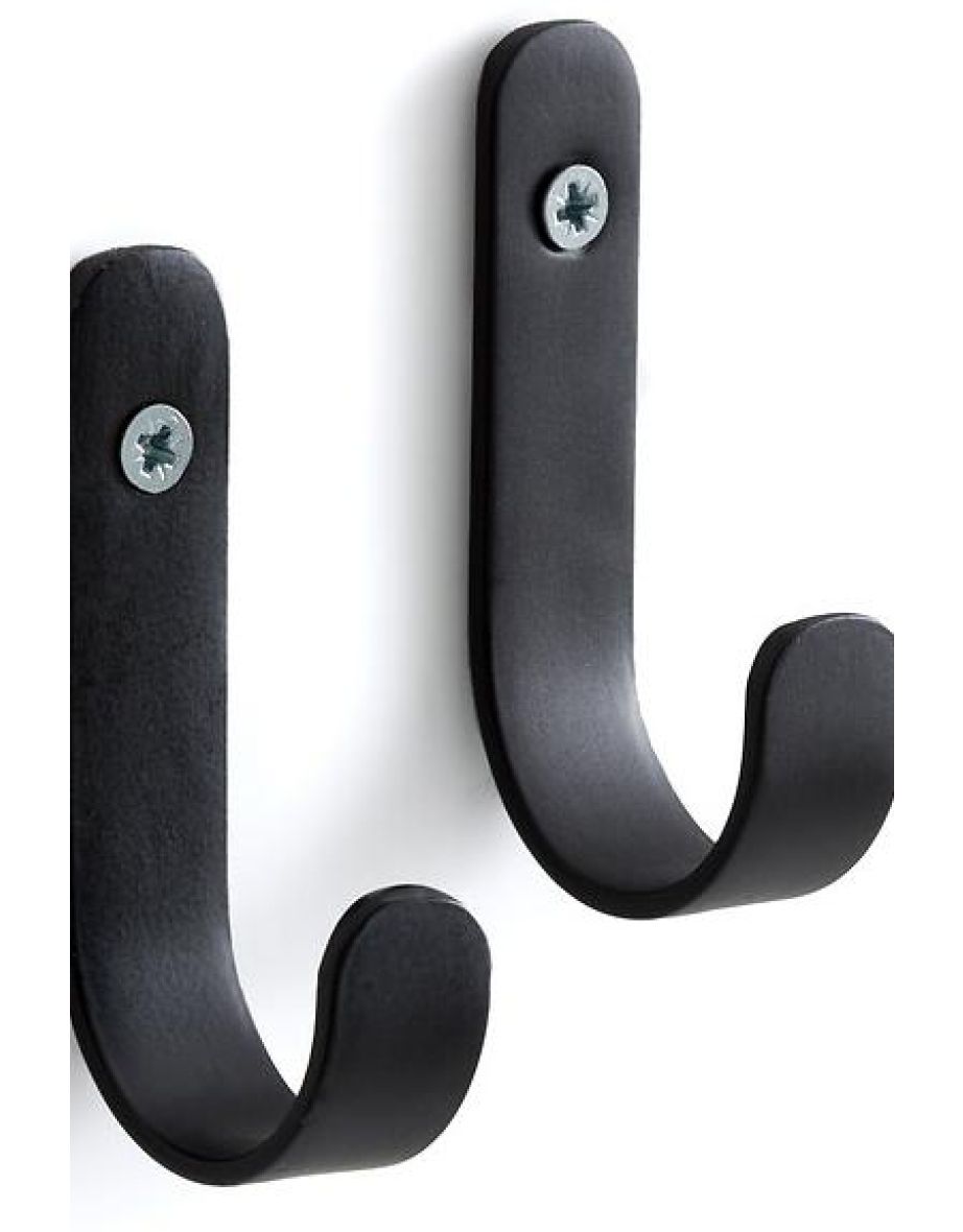 Set of 2 Hiba Metal Wall Hooks