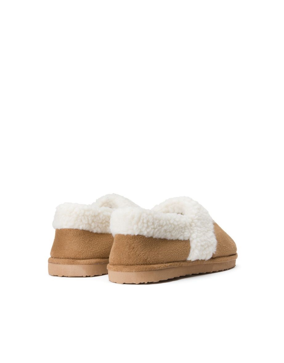 Recycled Faux Sheepskin Slippers - 3