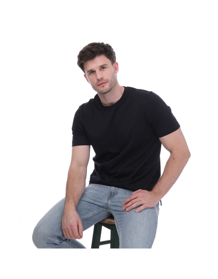 Men's Mercery Lux Jersey T-shirt in Blue - 3