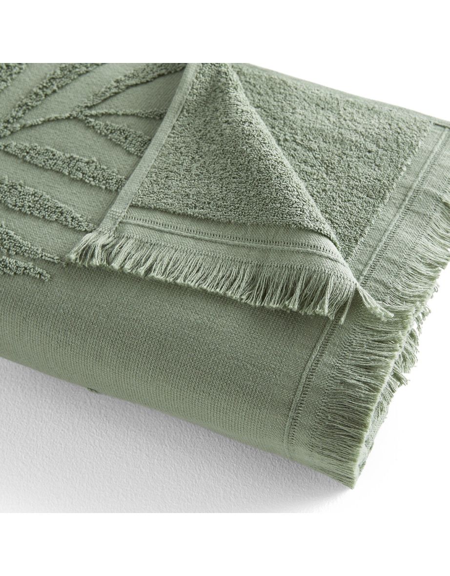 Jobe Palm Leaf Cotton Terry Towel - 1