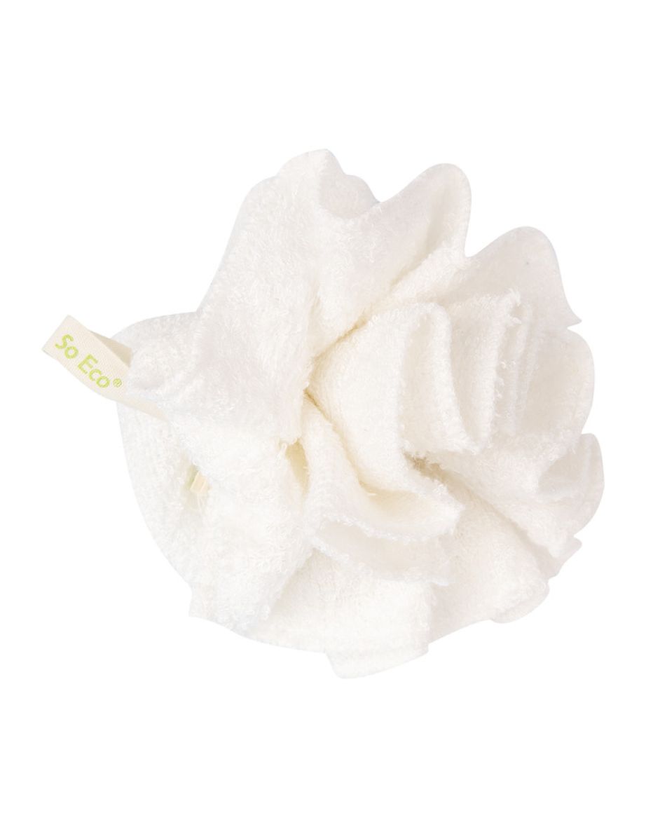 So Eco Bamboo Bath & Shower Pouf - 2