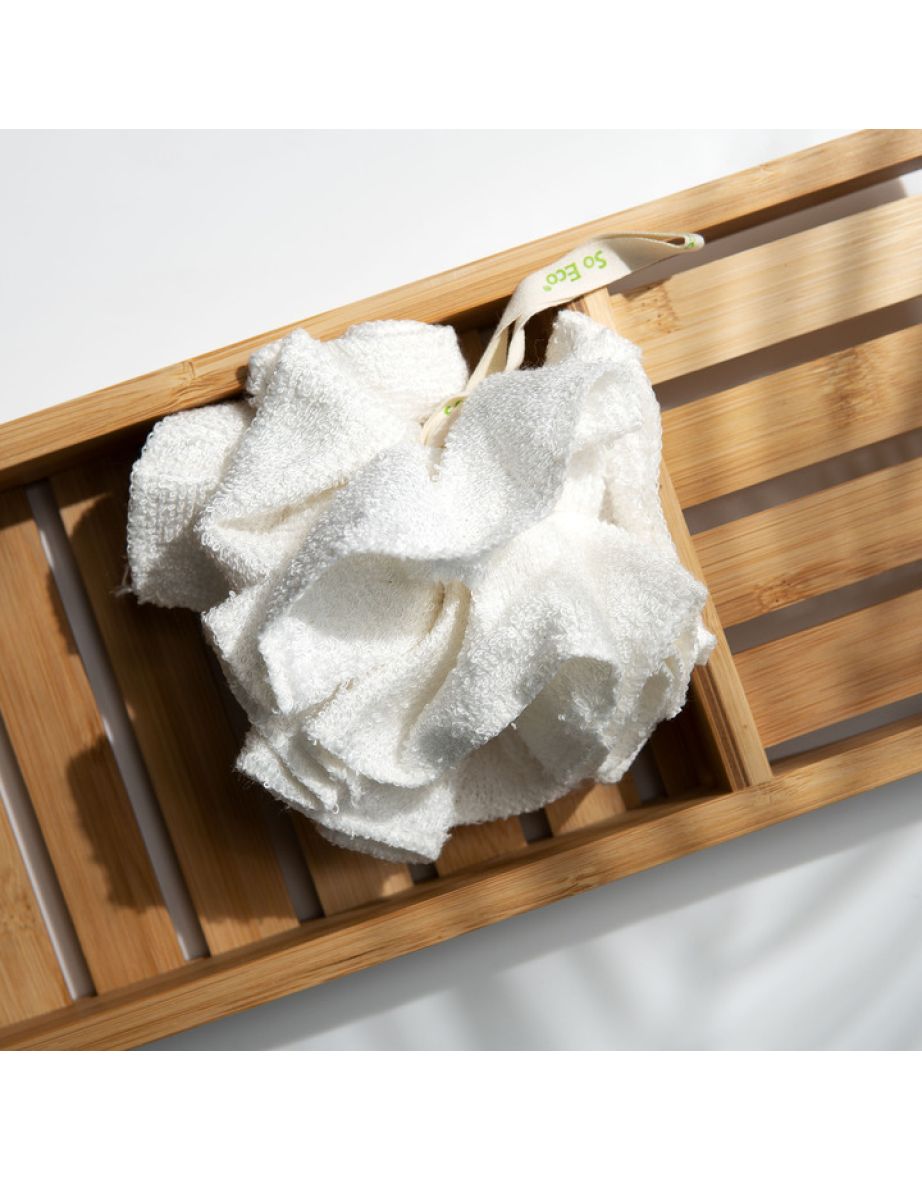 So Eco Bamboo Bath & Shower Pouf