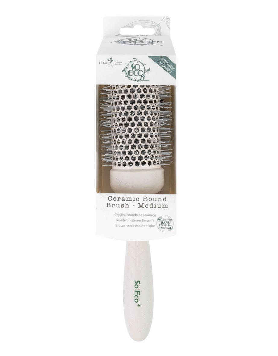 So Eco Ceramic Round Brush - Medium