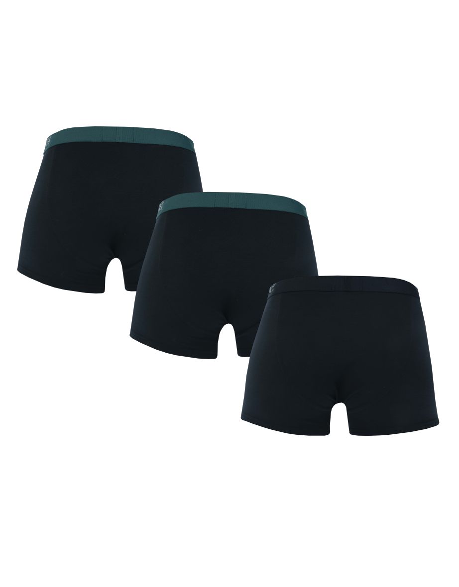 Men's Armani 3-Pack Boxer Briefs in Blue - 2