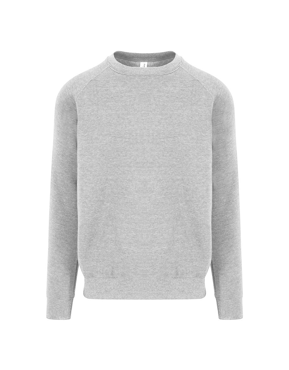 AWDis Just Hoods Mens Graduate Heavyweight Sweatshirt - Heather Grey