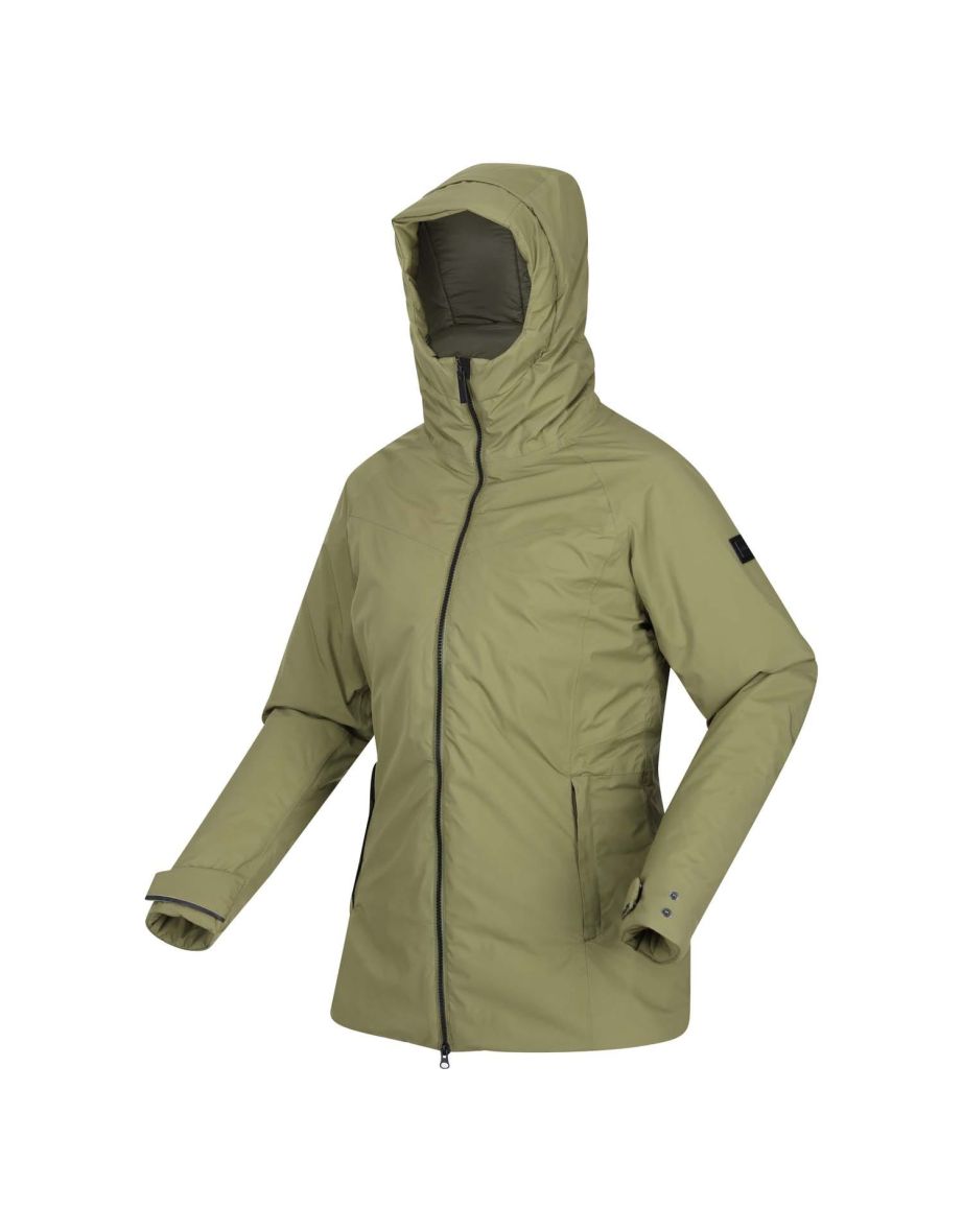 Women's Regatta Sanda II Waterproof Jacket in Green