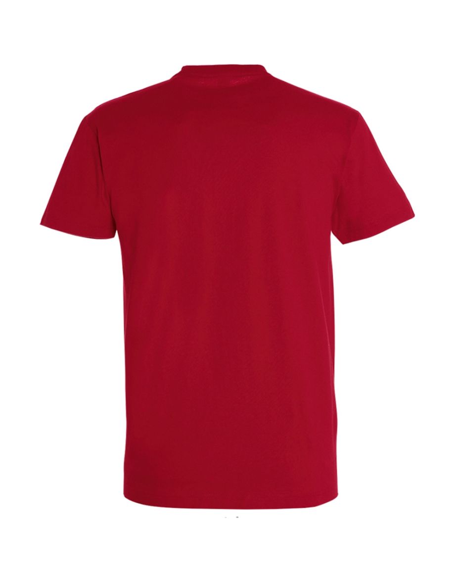 SOLS Mens Imperial Heavyweight Short Sleeve T-Shirt - Chilli Red - 1