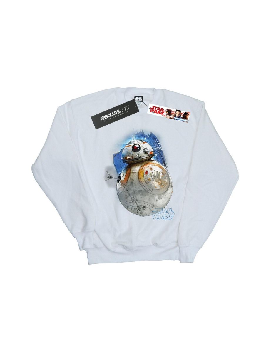 Star Wars: The Last Jedi Boys BB-8 Brushed Sweatshirt - White