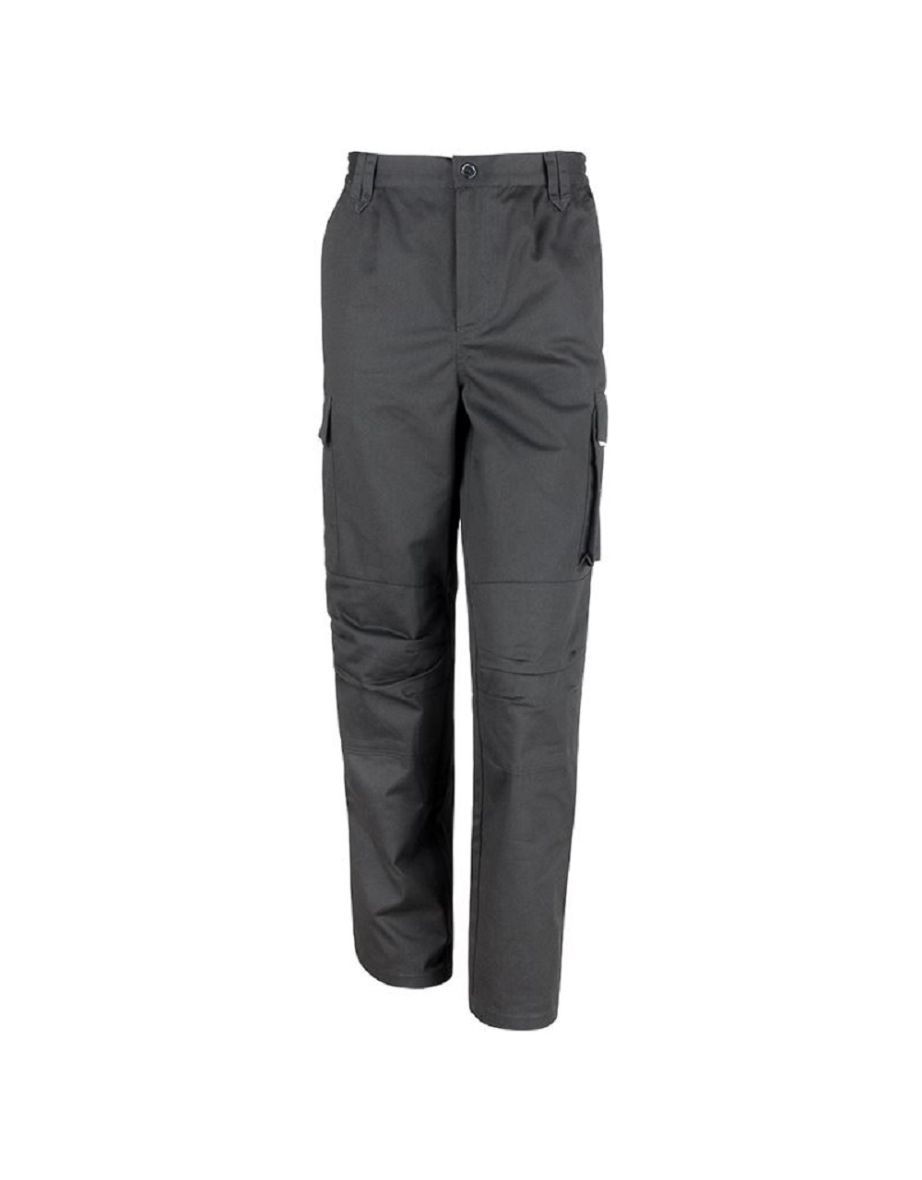 Blaklader 7155 Ladies High Vis Work Trousers without Nail Pockets  Orange/Navy