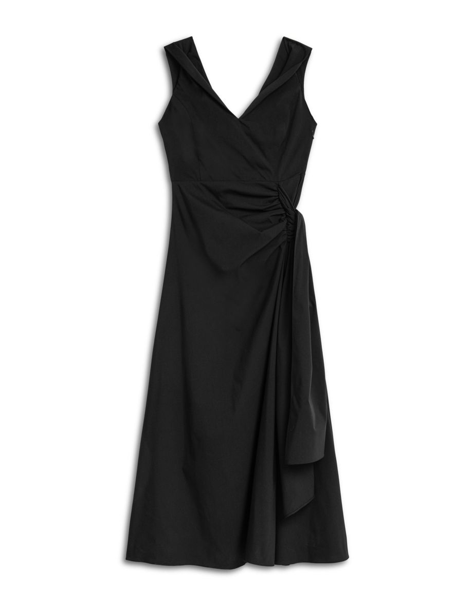 Tie Detail Midi Dress - 8
