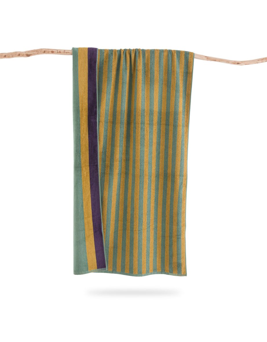 Valparaiso 100% Cotton Velour Beach Towel - 3