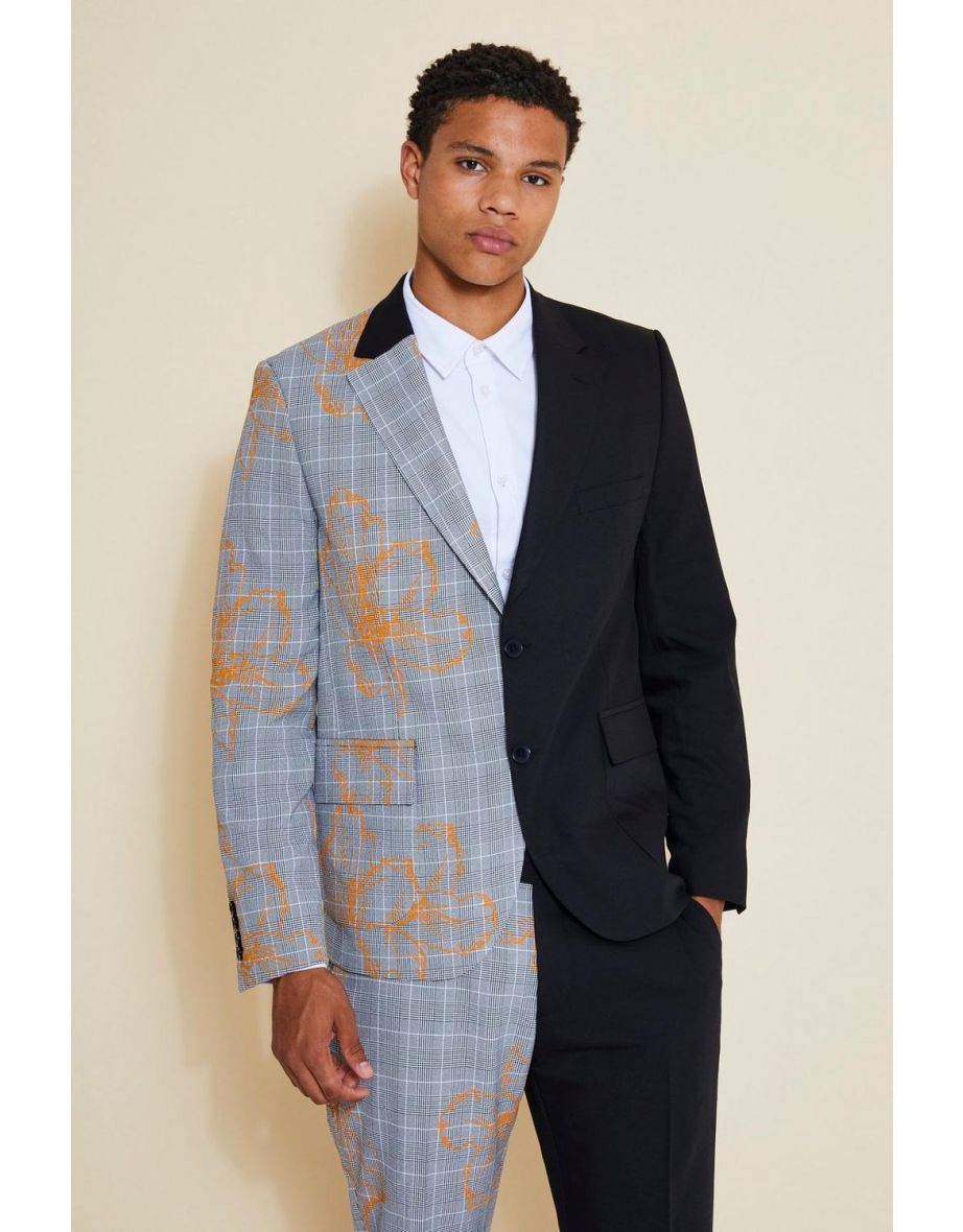 Floral print hotsell suit jacket