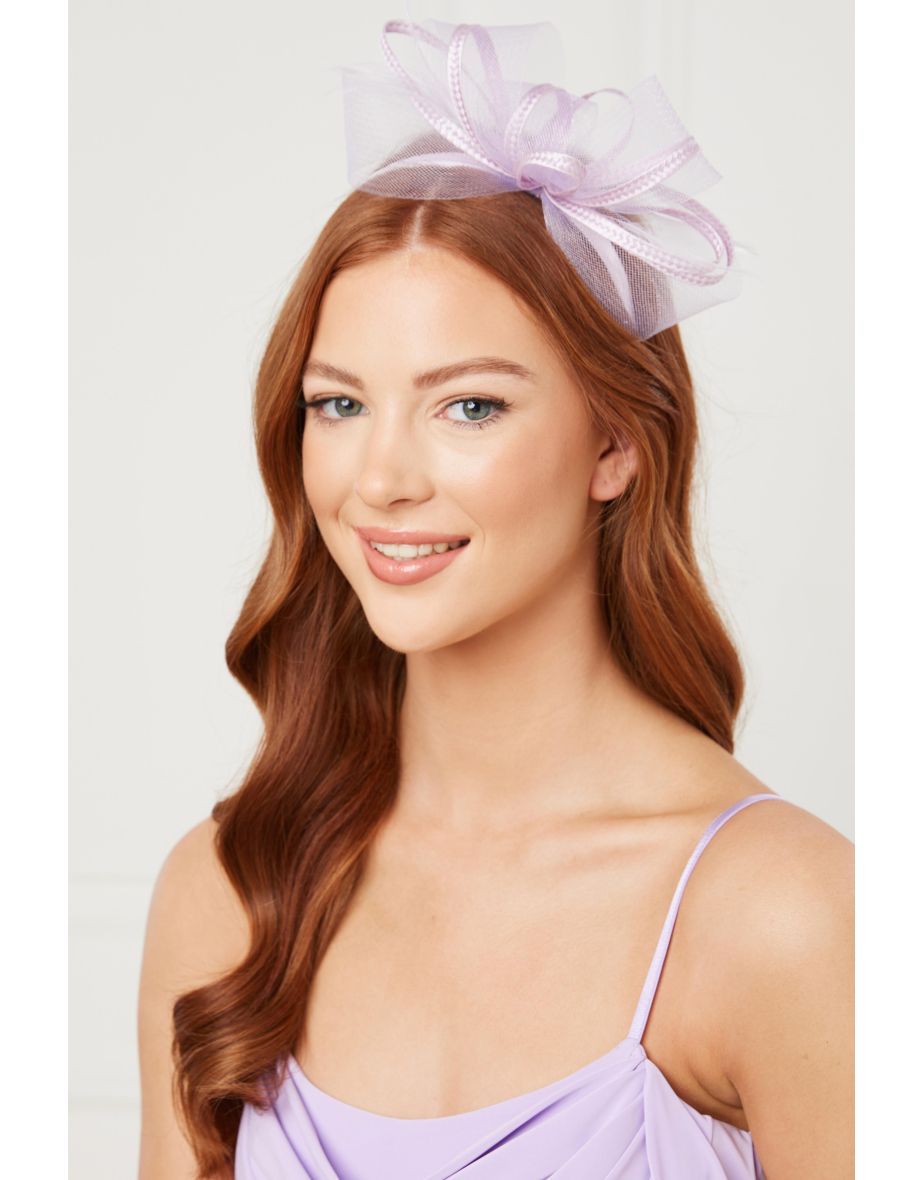 Quiz Lilac Headband Fascinator
