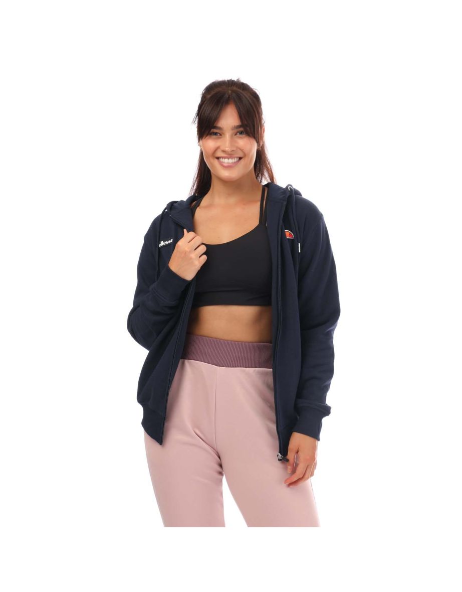 Women's Ellesse Henicea Full-Zip Hoodie in Blue