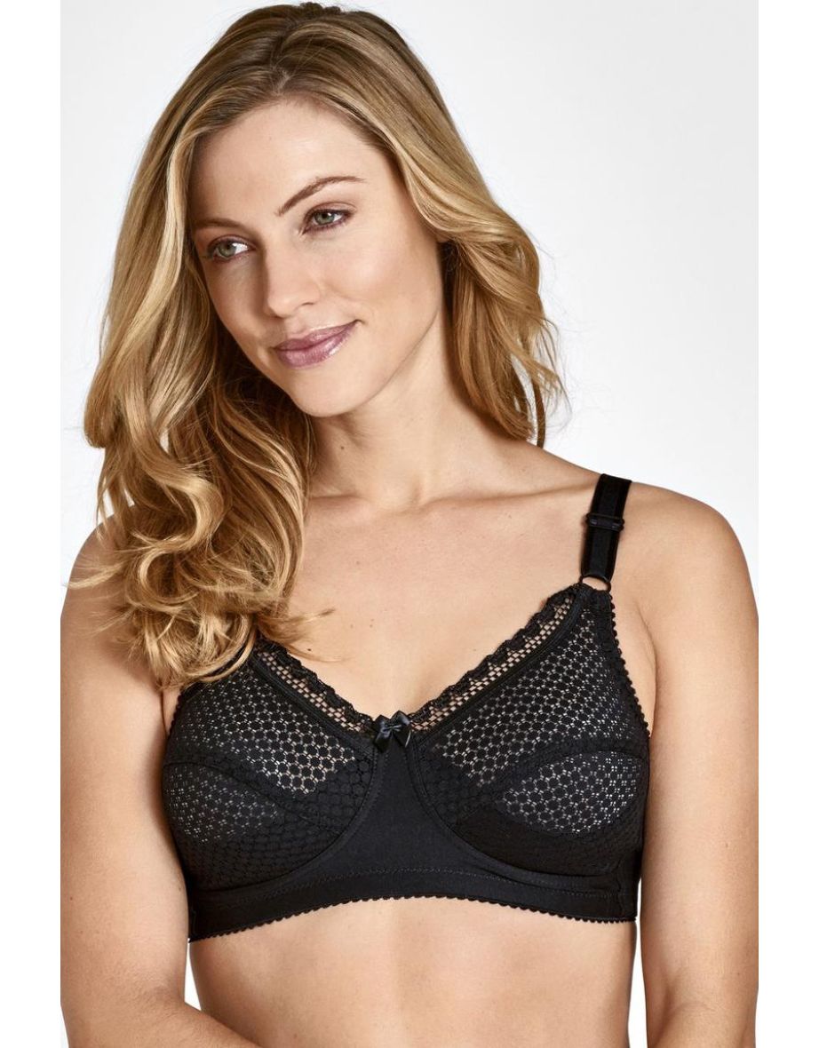 Cotton Mix Dots Non-Underwired Bra