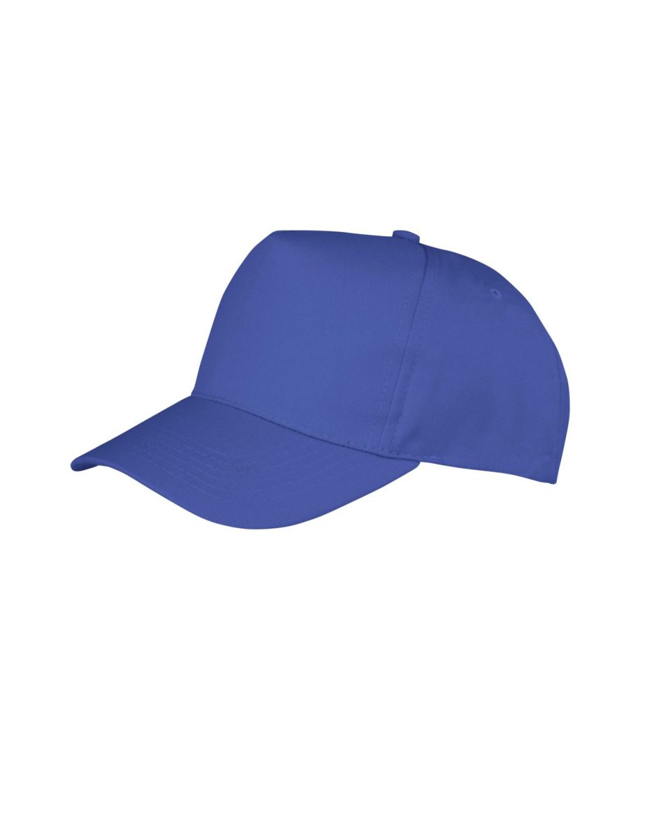 Result Unisex Core Boston 5 Panel Printers Baseball Cap - Royal
