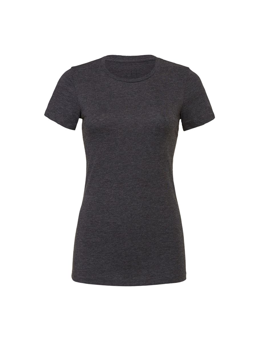 Bella + Canvas Womens/Ladies The Favourite T-Shirt - Dark Grey Heather