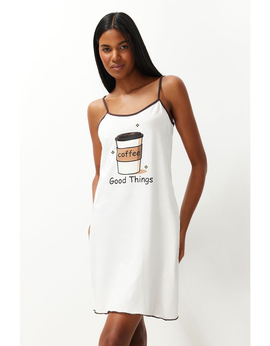 Cotton nightgown online sale