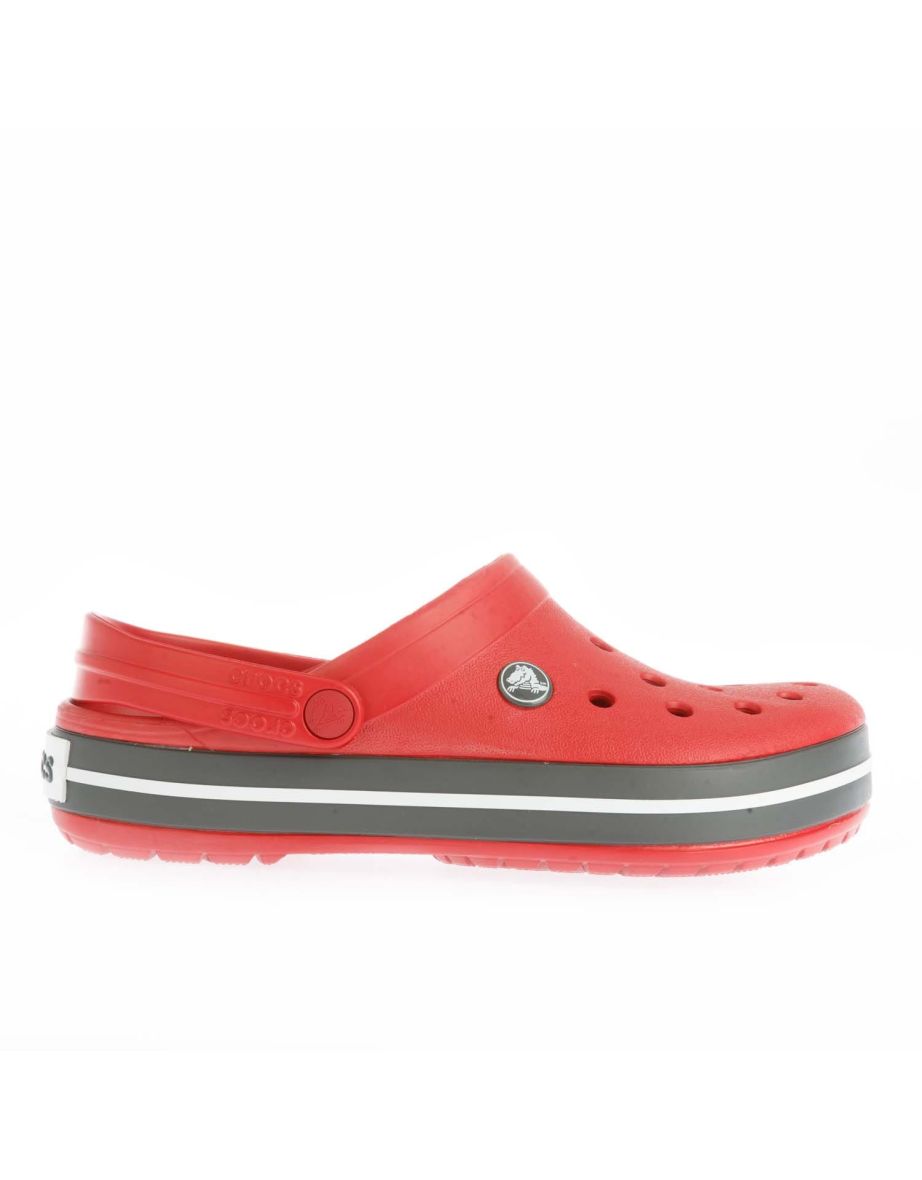 Men's Crocs Crocband Clogs in Red