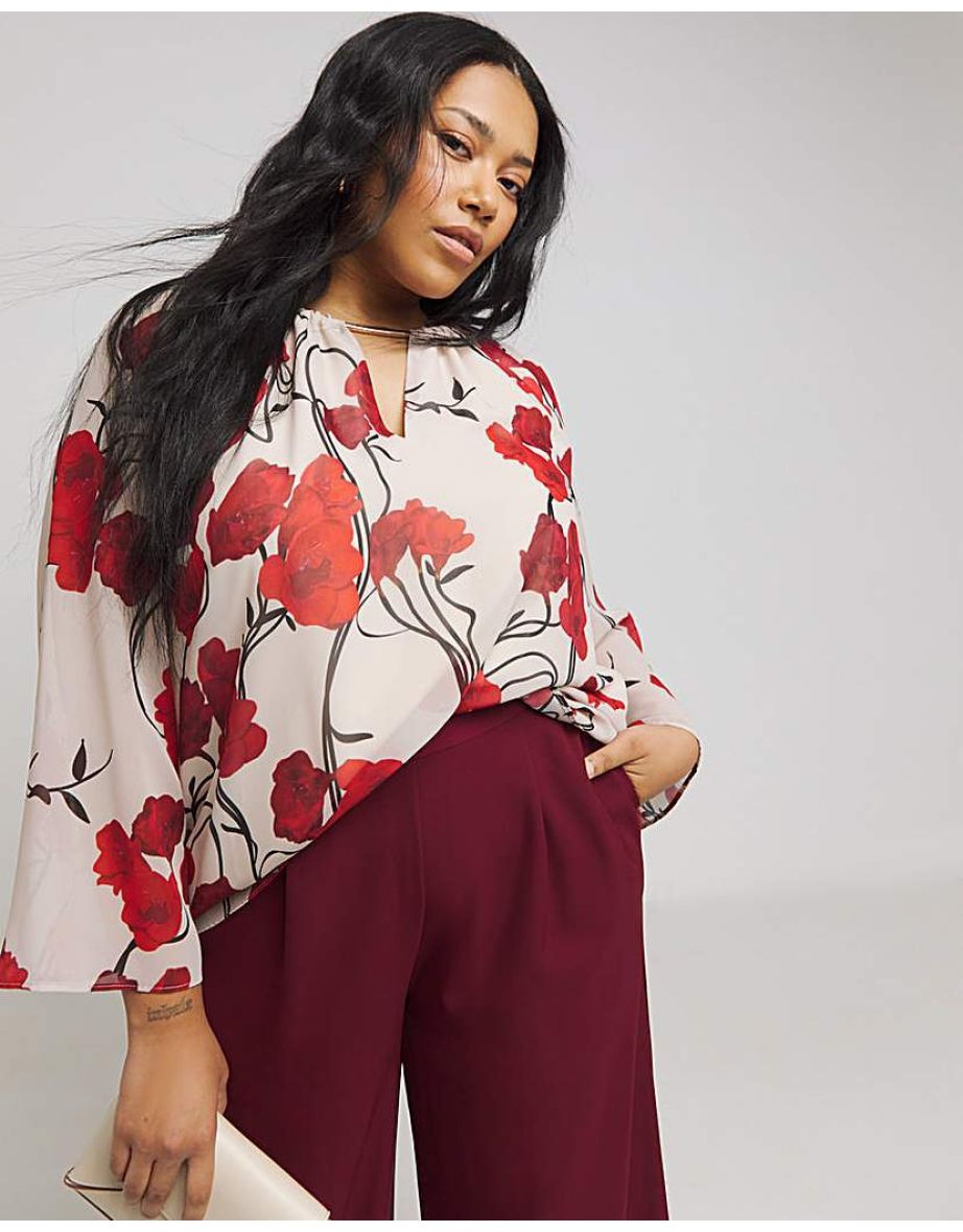 Joanna Hope Blouse With Neck Detail - 3
