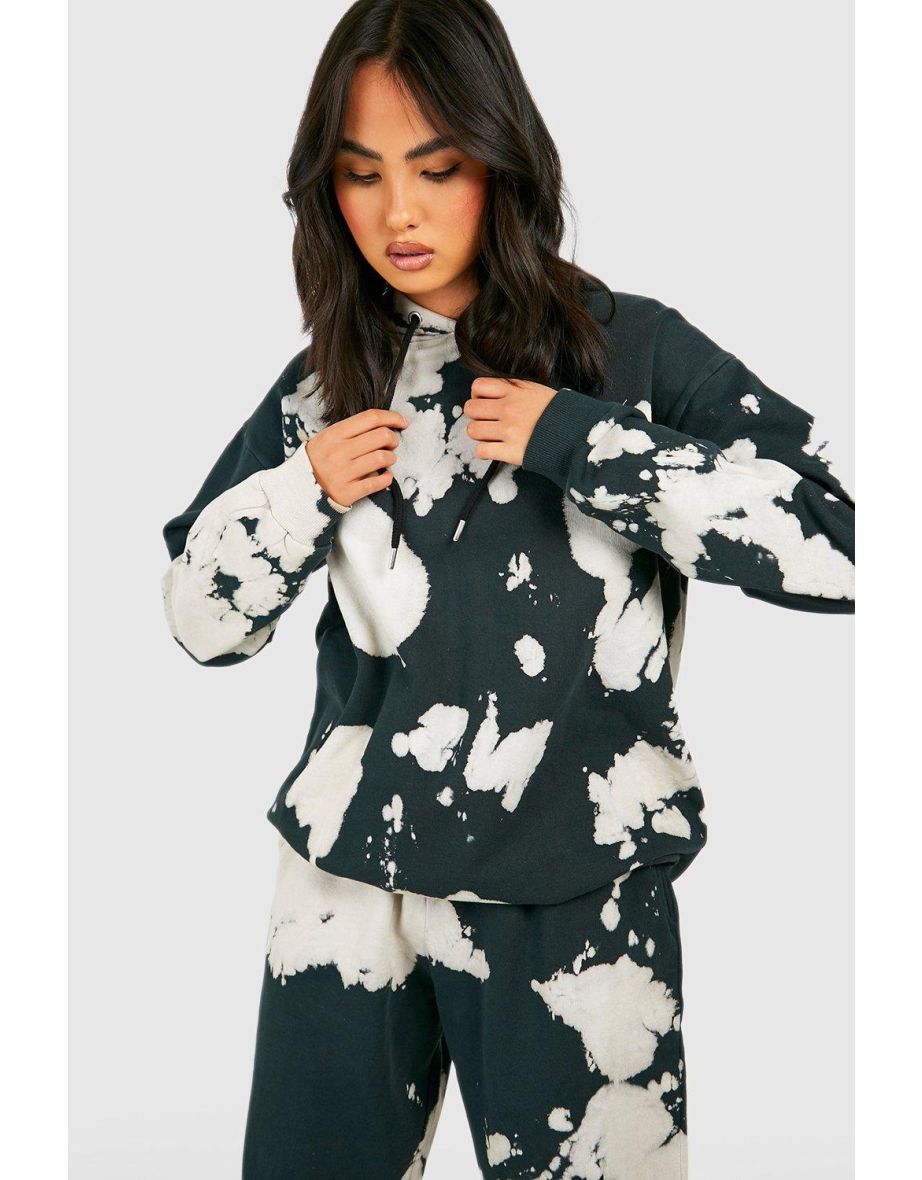 Tie Dye Hoodie - black - 3