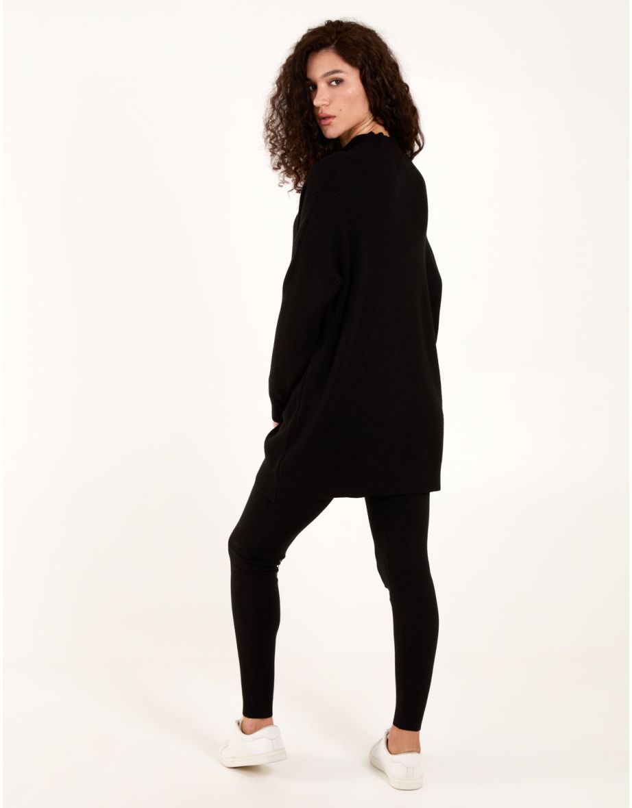Ribbed Jumper + Knit Legging Set - 3