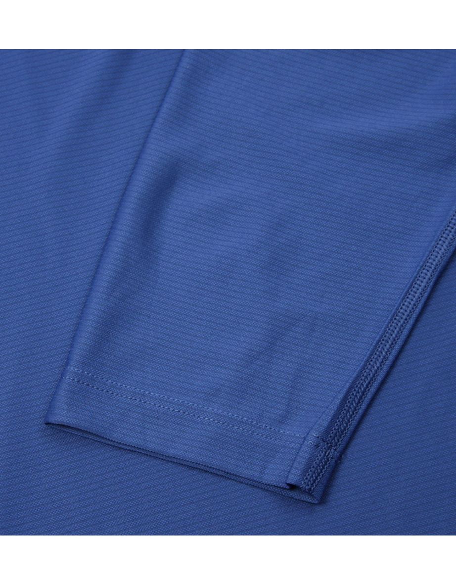 Men's Berghaus 24/7 tech tee long sleeve crewe in Blue - 4