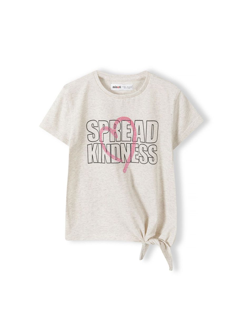 Girls Tie Front T-Shirt