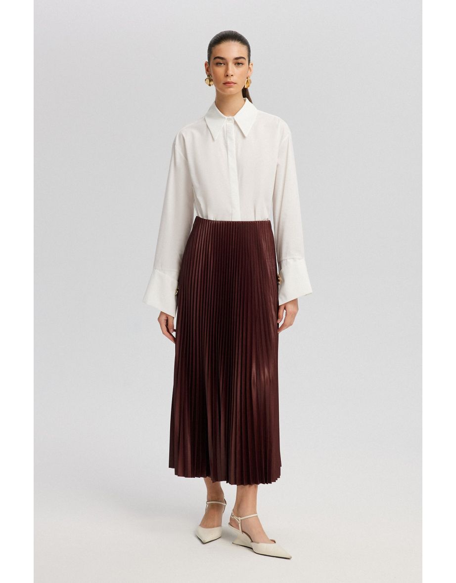 PLEATED SKIRT