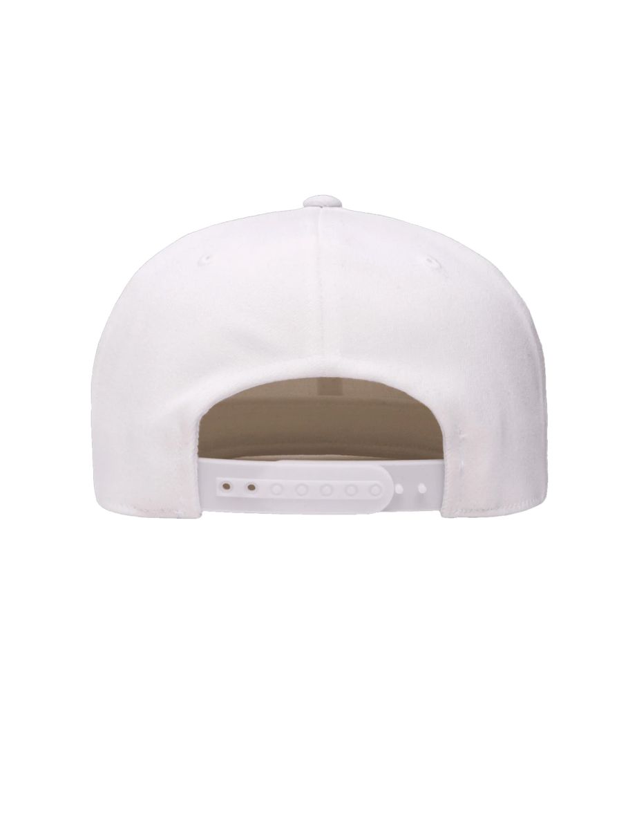 Yupoong Flexfit Unisex 110 Plain Fitted Snapback Cap - White - 1