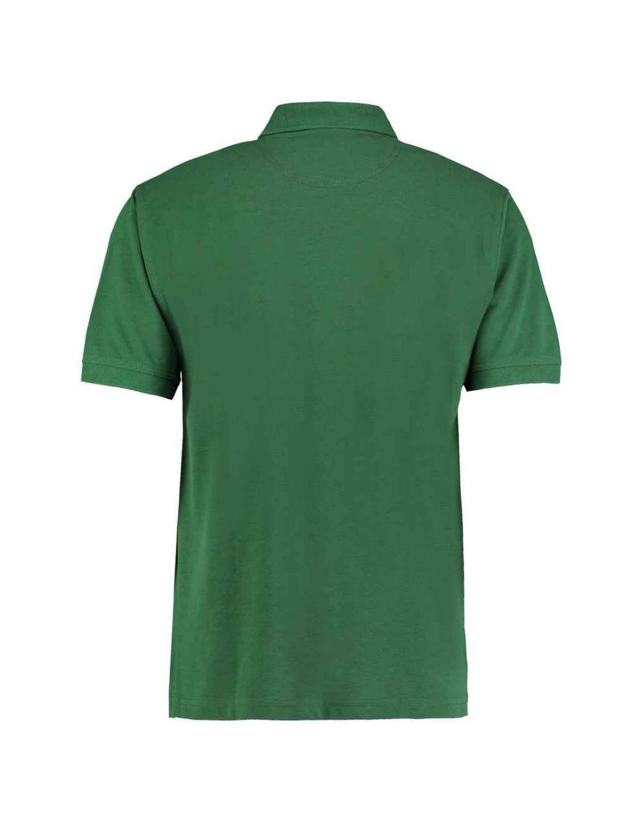 Kustom Kit Mens Klassic Piqué Polo Shirt - Bottle Green - 1