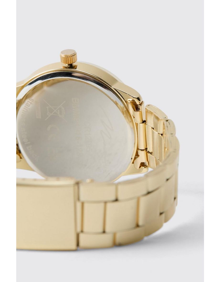 Man Signature Classic Watch - gold - 3